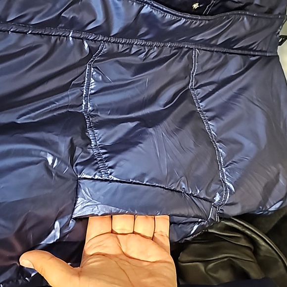 Parka Metalic Blue Jacket - Picture 4 of 6